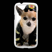 Coque Samsung Galaxy Fresh Chihuahua pompiers