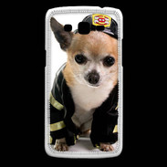 Coque Samsung Core Plus Chihuahua pompiers