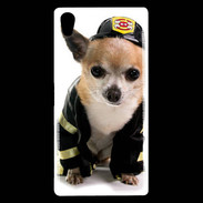 Coque Sony Xperia Z5 Premium Chihuahua pompiers