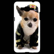 Coque Samsung Grand Prime 4G Chihuahua pompiers