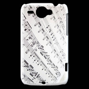 Coque HTC Wildfire G8 Page de notes musicales