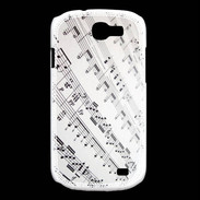 Coque Samsung Galaxy Express Page de notes musicales