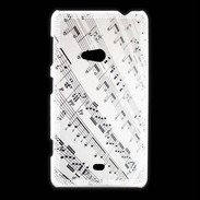 Coque Nokia Lumia 625 Page de notes musicales