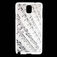 Coque Samsung Galaxy Note 3 Page de notes musicales
