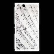 Coque Sony Xpéria Z Ultra Page de notes musicales