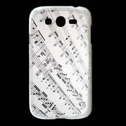 Coque Samsung Galaxy Grand Page de notes musicales