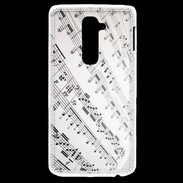 Coque LG G2 Page de notes musicales