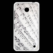 Coque Nokia Lumia 630 Page de notes musicales