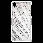 Coque Sony Xperia Z2 Page de notes musicales