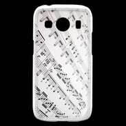 Coque Samsung Galaxy Ace4 Page de notes musicales