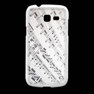 Coque Samsung Galaxy Fresh Page de notes musicales