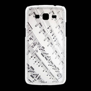 Coque Samsung Galaxy Grand2 Page de notes musicales