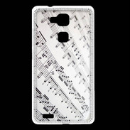 Coque Huawei Ascend Mate 7 Page de notes musicales