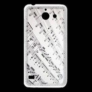 Coque Huawei Y550 Page de notes musicales