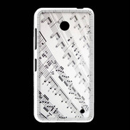 Coque Nokia Lumia 635 Page de notes musicales