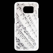 Coque Samsung Galaxy S6 edge Page de notes musicales
