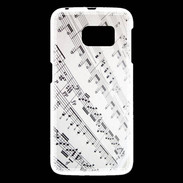 Coque Samsung Galaxy S6 Page de notes musicales