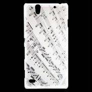 Coque Sony Xperia C4 Page de notes musicales