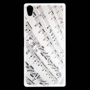 Coque Sony Xperia Z5 Premium Page de notes musicales