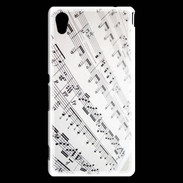 Coque Sony Xperia M4 Aqua Page de notes musicales