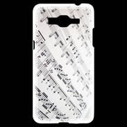Coque Samsung Grand Prime 4G Page de notes musicales