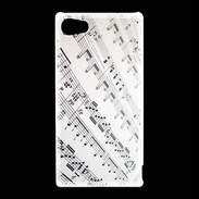 Coque Sony Xperia Z5 Compact Page de notes musicales
