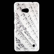 Coque Nokia Lumia 640 LTE Page de notes musicales