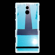 Coque Sony Xperia P Couloir de natation