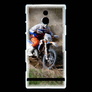 Coque Sony Xperia P Moto rallye raid