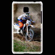 Coque LG Optimus L3 II Moto rallye raid