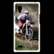 Coque LG Optimus L9 Moto rallye raid