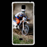 Coque LG F5 Moto rallye raid