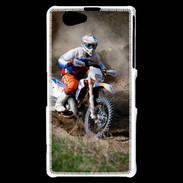 Coque Sony Xperia Z1 Compact Moto rallye raid