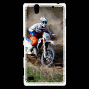 Coque Sony Xperia C4 Moto rallye raid
