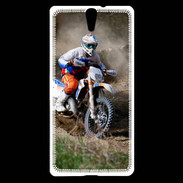 Coque Sony Xperia C5 Moto rallye raid