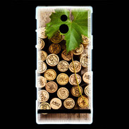 Coque Sony Xperia P Bouchon de bouteille de vin