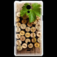 Coque Sony Xperia T Bouchon de bouteille de vin