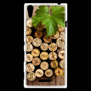 Coque Sony Xperia T3 Bouchon de bouteille de vin