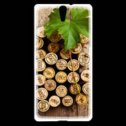 Coque Sony Xperia C5 Bouchon de bouteille de vin