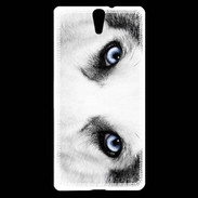 Coque Sony Xperia C5 Husky hiver