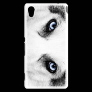 Coque Sony Xperia M4 Aqua Husky hiver