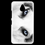 Coque Personnalisée Nokia Lumia 640XL LTE Husky hiver