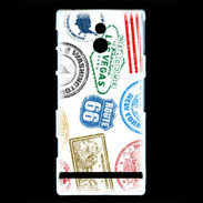 Coque Sony Xperia P Illustration symbole USA