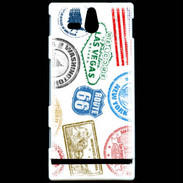 Coque Sony Xperia U Illustration symbole USA