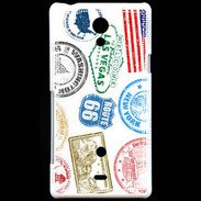 Coque Sony Xperia T Illustration symbole USA