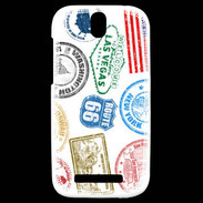 Coque HTC One SV Illustration symbole USA