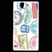 Coque Sony Xperia Z Illustration symbole USA