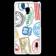 Coque LG F6 Illustration symbole USA