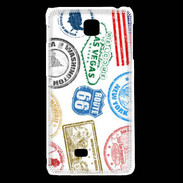 Coque LG F5 Illustration symbole USA