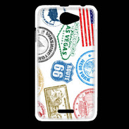 Coque HTC Desire 516 Illustration symbole USA